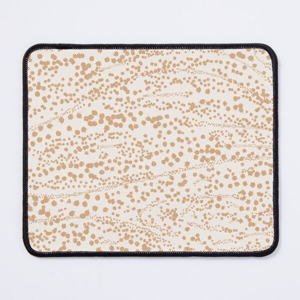 Item preview, Abstract Ink Blot Strata Pattern in Neutral Camel Beige designed and sold by kierkegaard.