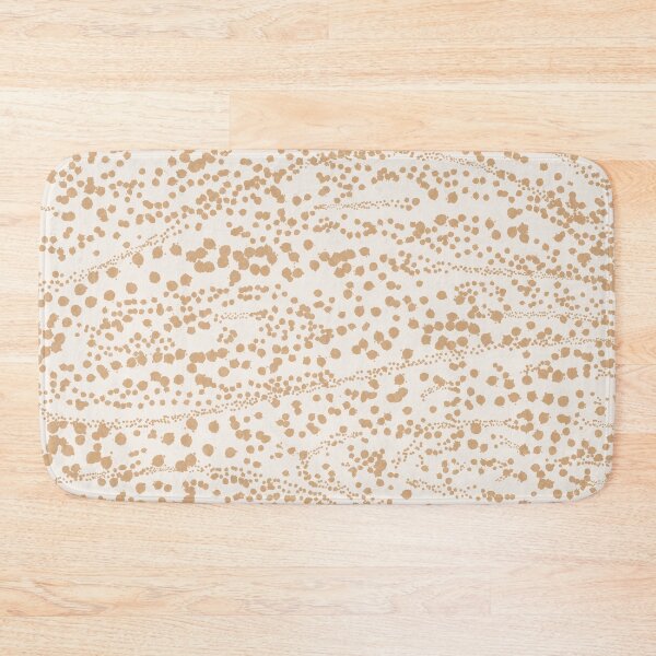 Item preview, Abstract Ink Blot Strata Pattern in Neutral Camel Beige designed and sold by kierkegaard.