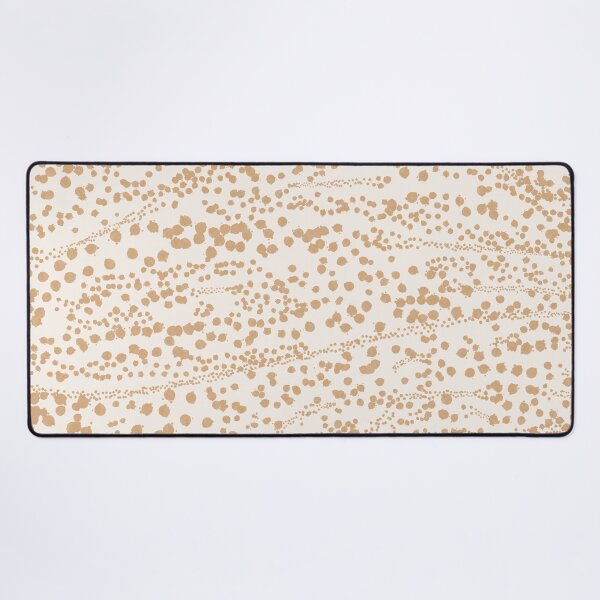 Item preview, Abstract Ink Blot Strata Pattern in Neutral Camel Beige designed and sold by kierkegaard.