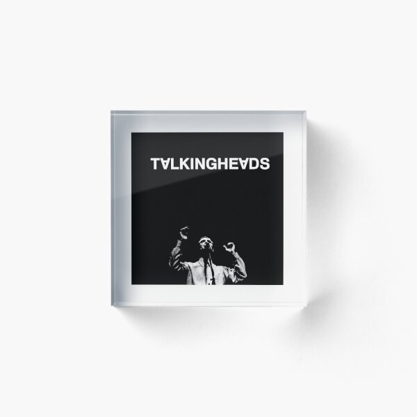 Talking Heads Acrylic Block