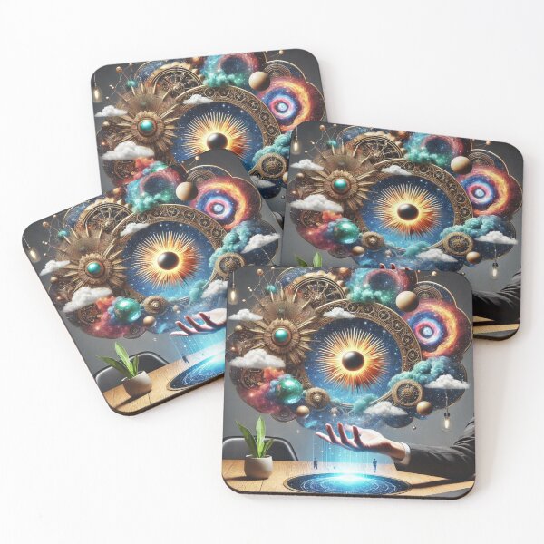 Item preview, Cosmic Interface – Holding the Universe in Hand designed and sold by Dogandesighn.