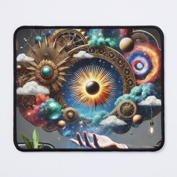 Item preview, Cosmic Interface – Holding the Universe in Hand designed and sold by Dogandesighn.