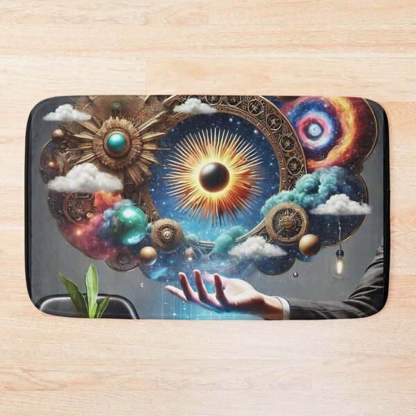 Item preview, Cosmic Interface – Holding the Universe in Hand designed and sold by Dogandesighn.