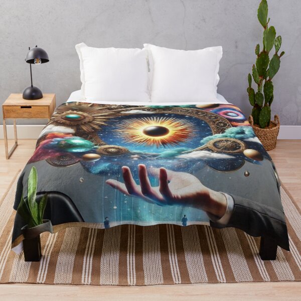 Item preview, Cosmic Interface – Holding the Universe in Hand designed and sold by Dogandesighn.