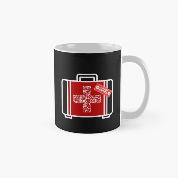 Item preview, DO NOT ENTER – Medical Emergency Humor Design with First Aid Case designed and sold by Aquarius-club.
