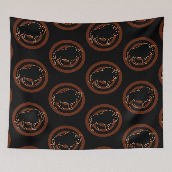 Item preview, American bison with bull's eye designed and sold by pixperienz4u.