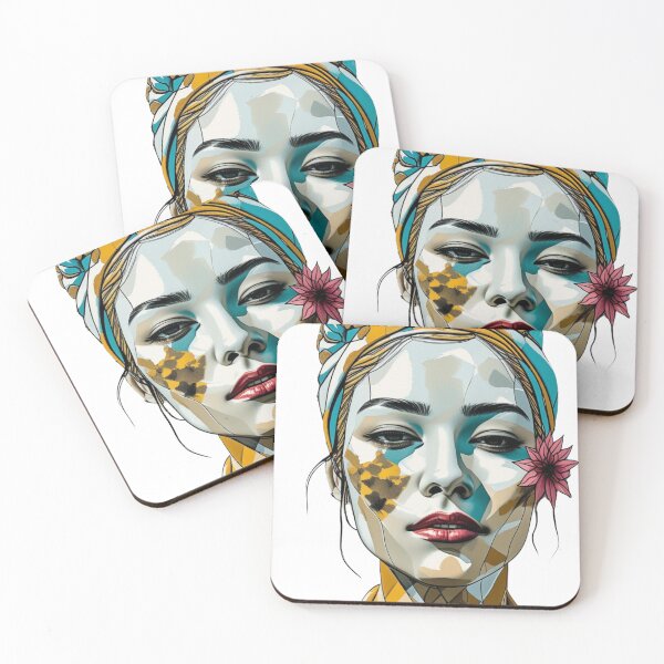 Item preview, Woman's face - Fragments of Her designed and sold by lapinu.