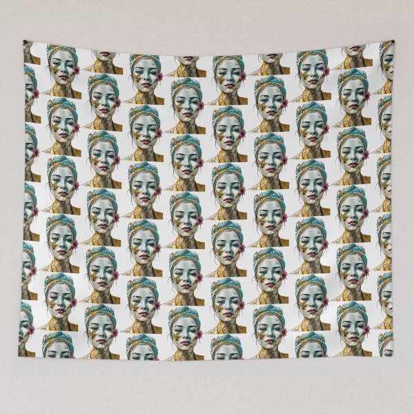 Item preview, Woman's face - Fragments of Her designed and sold by lapinu.