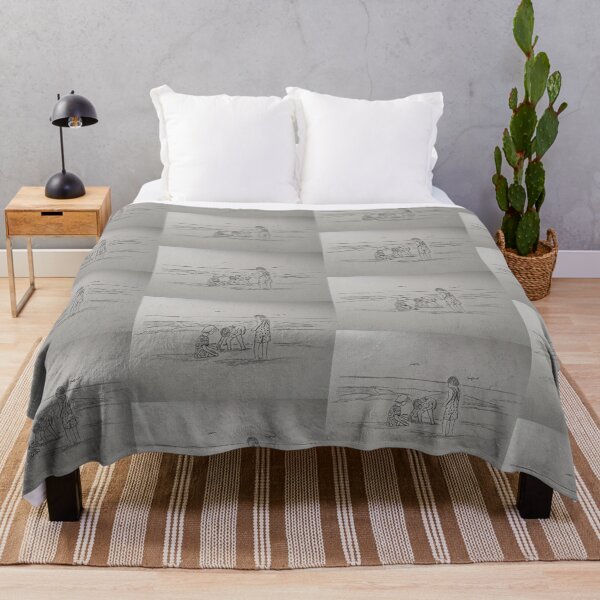 Item preview, Children playing on the shore designed and sold by Les Éclats de Guya.