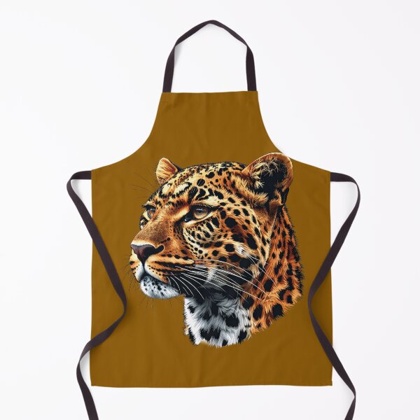 Item preview, Portrait of a magnificent leopard! (Digital illustration) designed and sold by Alan-David.
