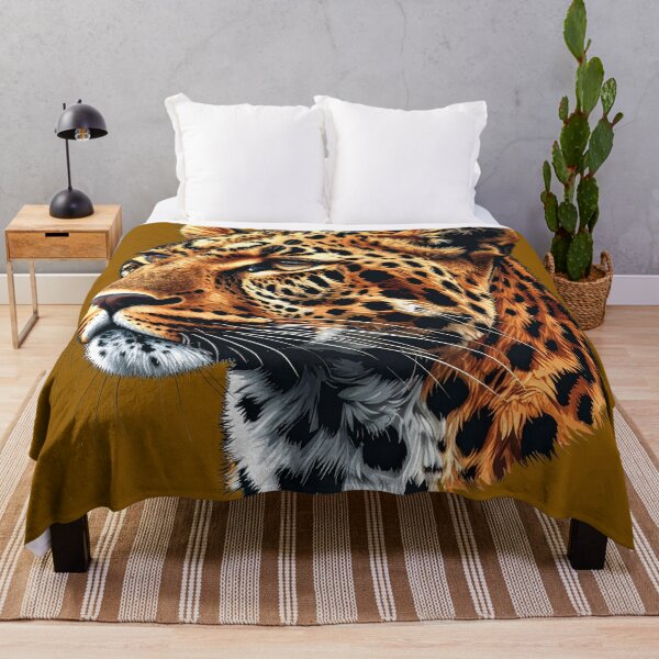 Item preview, Portrait of a magnificent leopard! (Digital illustration) designed and sold by Alan-David.