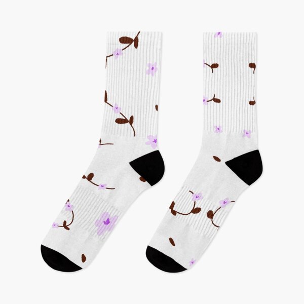Item preview, Delicate flower pattern -violet- designed and sold by Houst-cn.