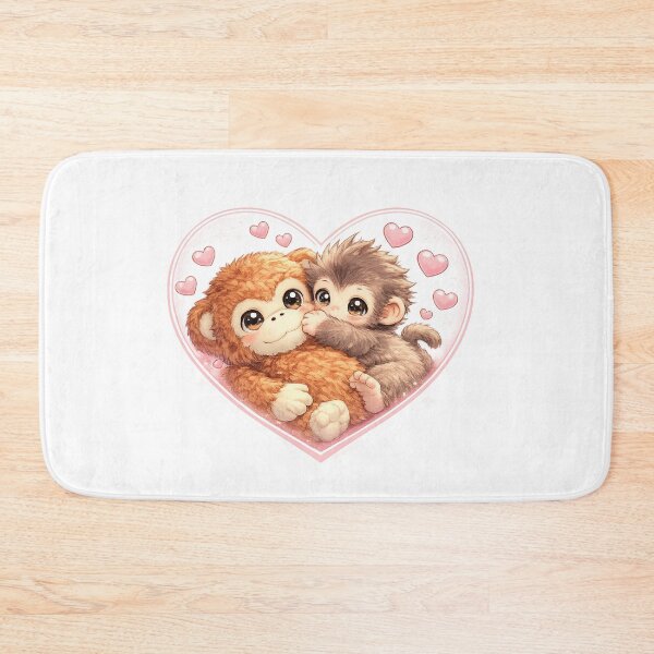 Item preview, Punch Baby Monkey Hugging Orangutan Plushie | Macaque | Cute Monkey  designed and sold by t-patterns.