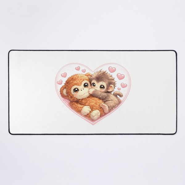 Item preview, Punch Baby Monkey Hugging Orangutan Plushie | Macaque | Cute Monkey  designed and sold by t-patterns.