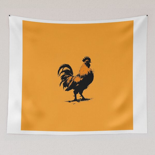 Item preview, Bold Rooster Silhouette Artwork designed and sold by Christian Weiss.