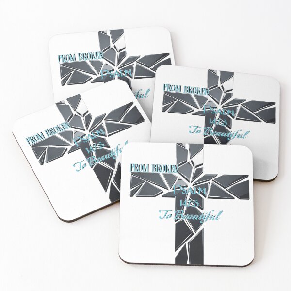Item preview, From Broken to Beautiful Psalm 147:3 designed and sold by The Bible Alive.