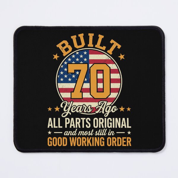 Item preview, Funny 70th Birthday Dad Built 70 Years Ago Born In 1956 designed and sold by G350.