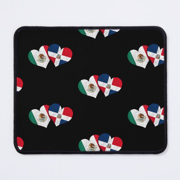 Item preview, mexico dominican republic hearts mexican flag pride heritage designed and sold by Goleon12.