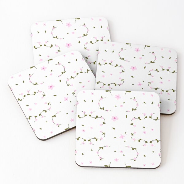 Item preview, Delicate flower pattern -pink- designed and sold by Houst-cn.