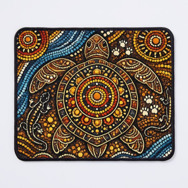 Item preview, Ocean Turtle Dot Art – Aboriginal Inspired Design designed and sold by ArcticFoxStudio.