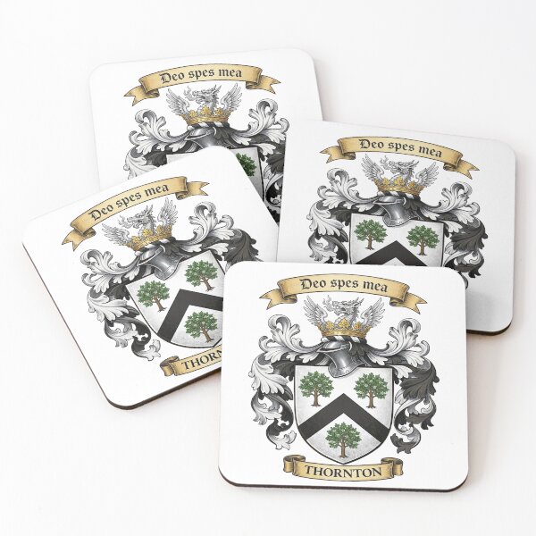 Item preview, The Thornton Family Coat of Arms designed and sold by BagTown Clans.