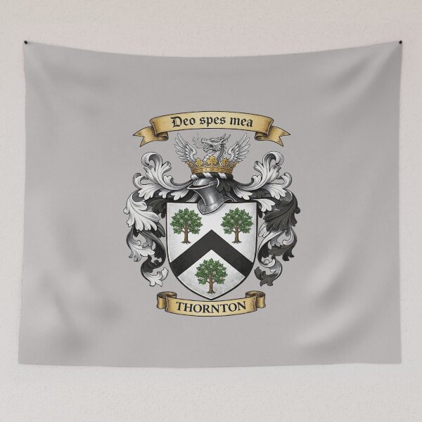 Item preview, The Thornton Family Coat of Arms designed and sold by BagTown Clans.
