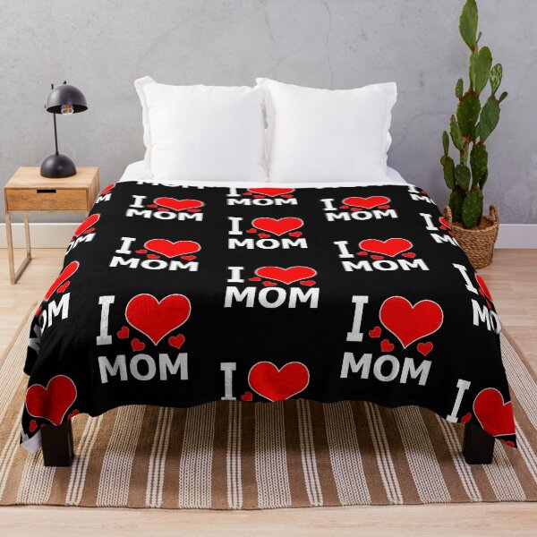 Item preview, I love Mom - read heart desgin designed and sold by pixperienz4u.
