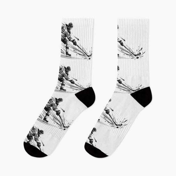 Item preview, Minimalist Ice Hockey Dynamic Art designed and sold by Line & Shade.