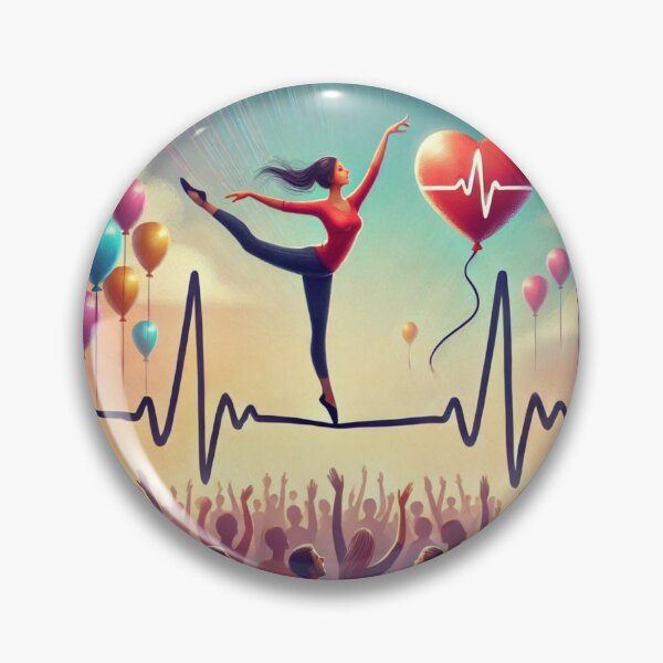 Item preview, Acrobatics on the heart rhythm line designed and sold by Dogandesighn.