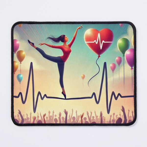 Item preview, Acrobatics on the heart rhythm line designed and sold by Dogandesighn.