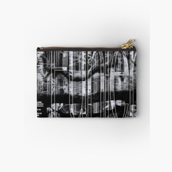 Item preview, Fühlen – Gothic typographic poster (B&W) designed and sold by Grit Alchemy.