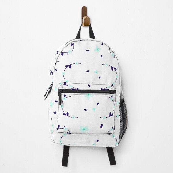 Item preview, Delicate flower pattern -blue- designed and sold by Houst-cn.