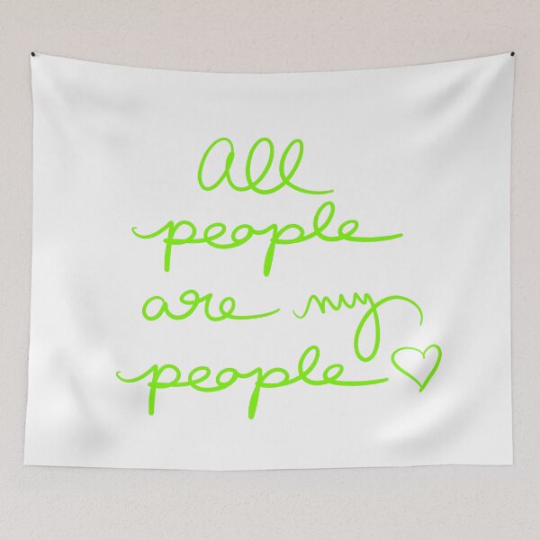 Item preview, All People are My People  designed and sold by abeink.
