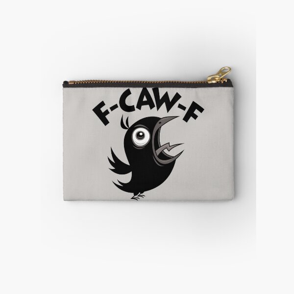 Item preview, Fed Up Foul-Mouthed Crow Screaming F-CAW-F designed and sold by fizzgig.