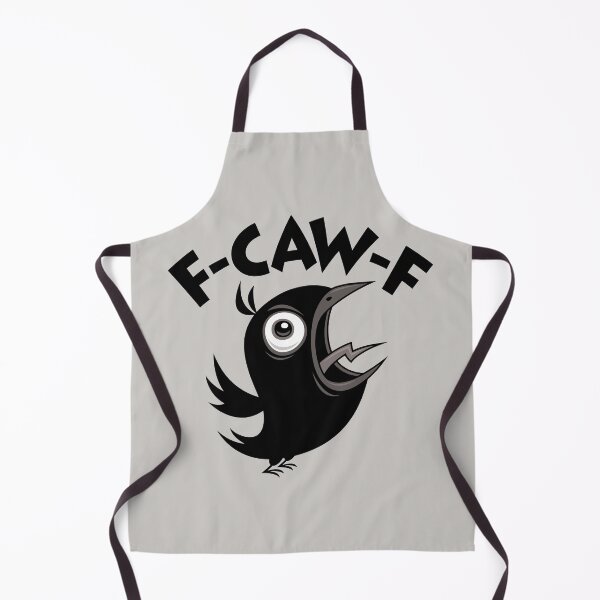 Item preview, Fed Up Foul-Mouthed Crow Screaming F-CAW-F designed and sold by fizzgig.