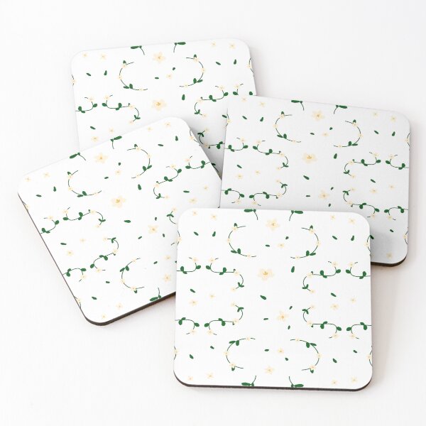 Item preview, Delicate flower pattern -yellow- designed and sold by Houst-cn.