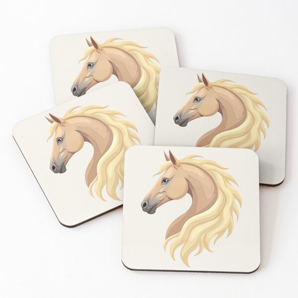 Item preview, Palomino Horse Head | Elegant Equestrian Horse Design designed and sold by Debbie Schulte.