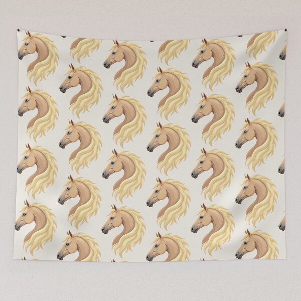 Item preview, Palomino Horse Head | Elegant Equestrian Horse Design designed and sold by Debbie Schulte.