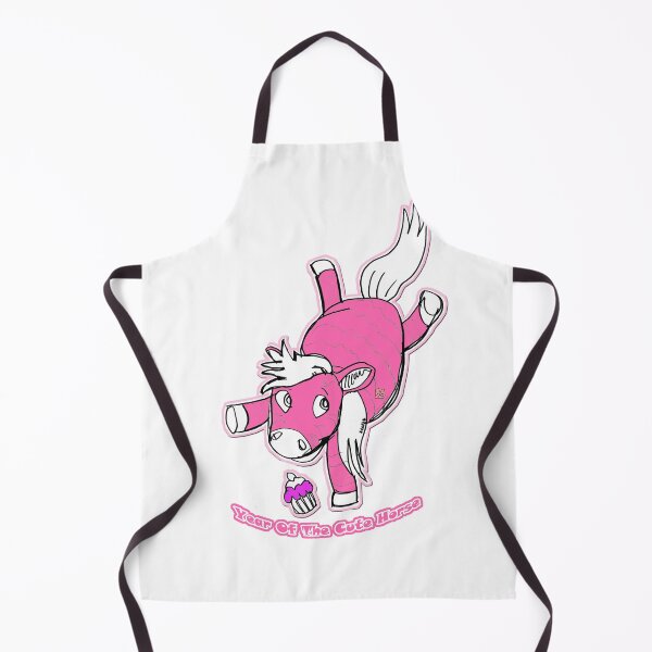 Item preview, Year Of The Cute Horse (Drawing by ACCI) designed and sold by VanyssaGraphics.