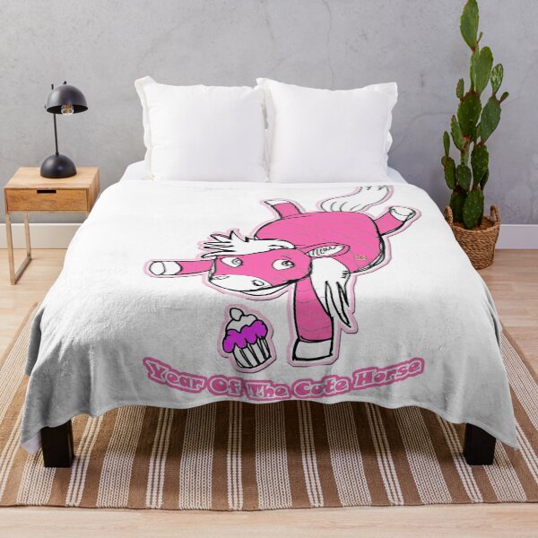 Item preview, Year Of The Cute Horse (Drawing by ACCI) designed and sold by VanyssaGraphics.