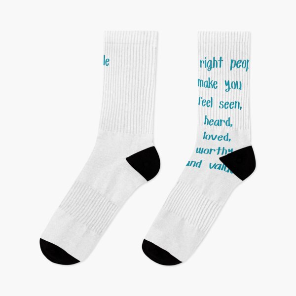 Item preview, The right people make you feel seen designed and sold by BlissThreads.