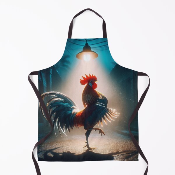 Item preview, Midnight Rooster – Dramatic Streetlight Dance designed and sold by Dogandesighn.