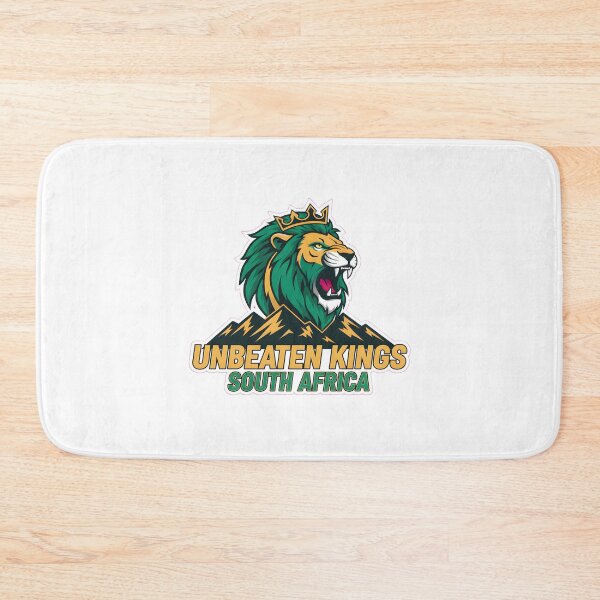 Item preview, SOUTH AFRICA Unbeaten Kings Cricket Fan Tee designed and sold by CHAMPION WARRIOR.
