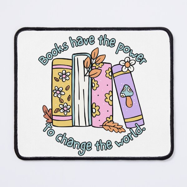 Item preview, Books Have the Power to Change the World — Floral Boho Quote designed and sold by parshalltoyou.