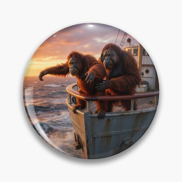 Item preview, Orangutans Reenact the "I'm Flying" Scene designed and sold by Tridentulus.