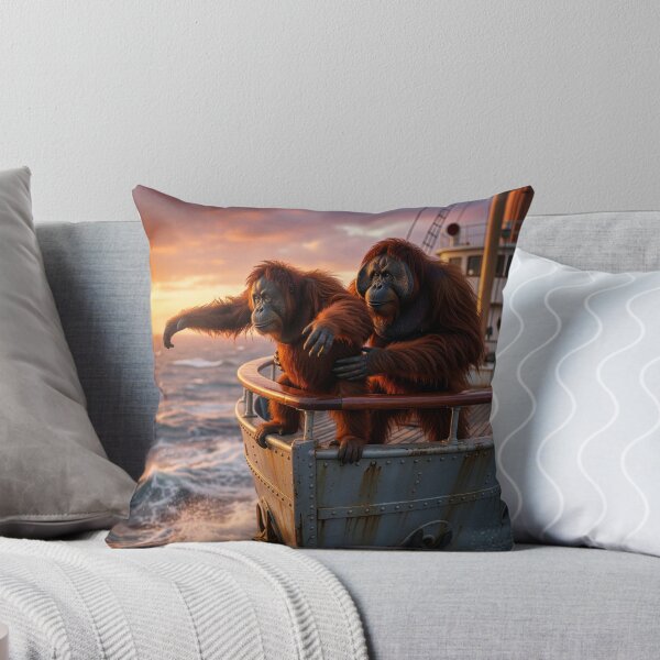 Item preview, Orangutans Reenact the "I'm Flying" Scene designed and sold by Tridentulus.
