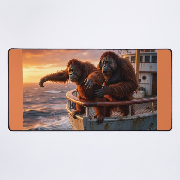 Item preview, Orangutans Reenact the "I'm Flying" Scene designed and sold by Tridentulus.