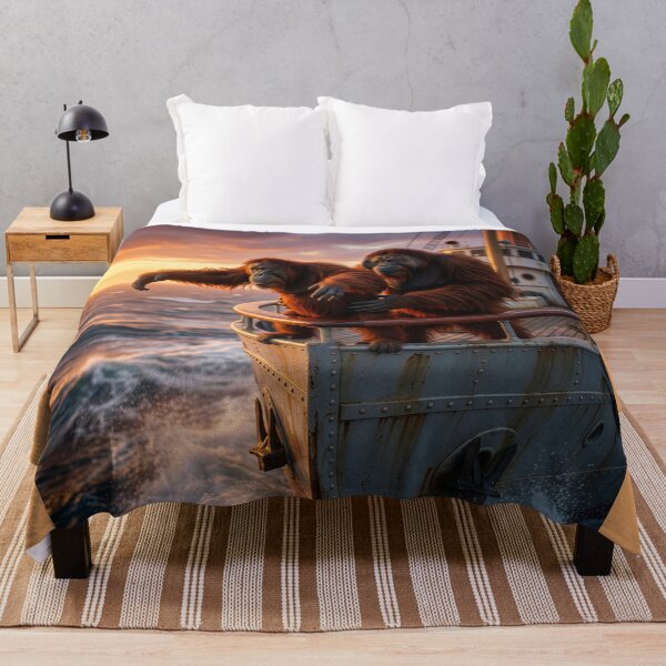 Item preview, Orangutans Reenact the "I'm Flying" Scene designed and sold by Tridentulus.