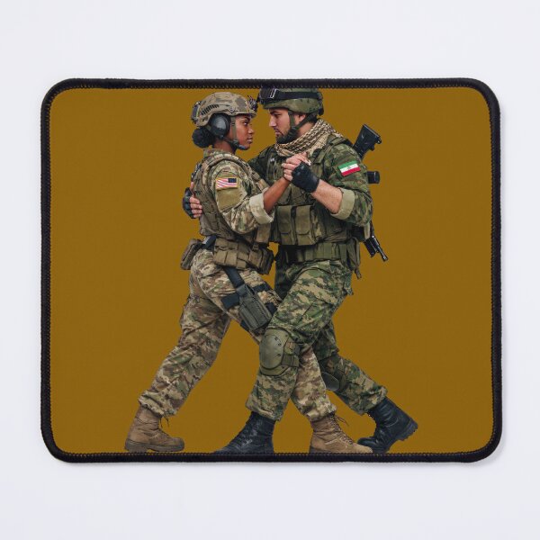 Item preview, Tango Between Enemy Soldiers! - Digital Watercolor designed and sold by Alan-David.