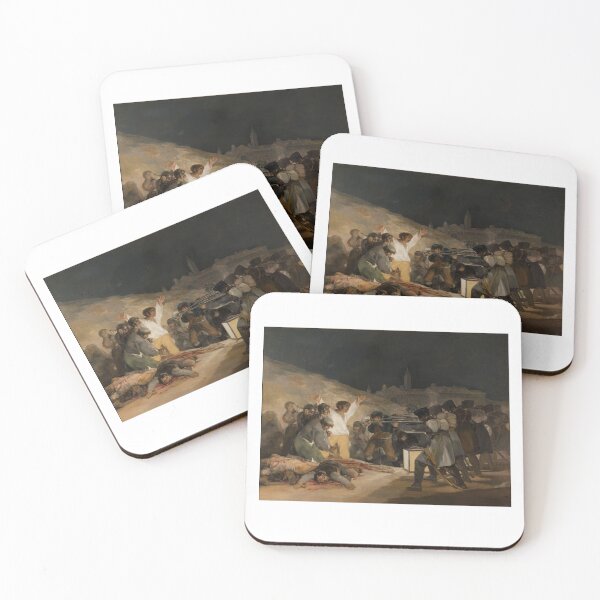 Item preview, El Tres de Mayo, by Francisco de Goya, from Prado thin black margin designed and sold by TeeARTHY.